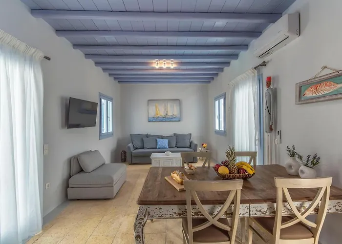 Mimosa Retreat Mykonos Apartman Ornósz